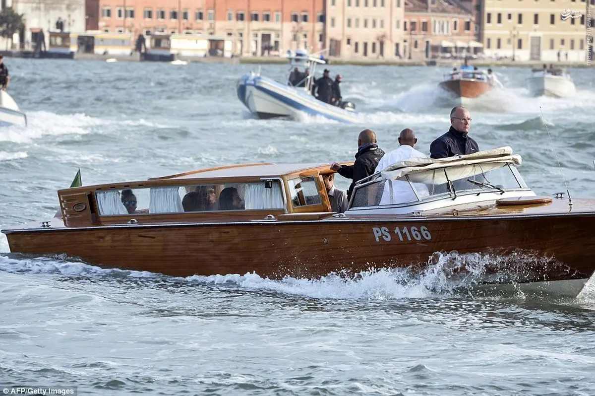 دردسر همسر اوباما برای پلیس ونیز + تصاویر