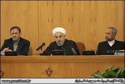 حاشیه های تصویری جلسه امروز هیات دولت