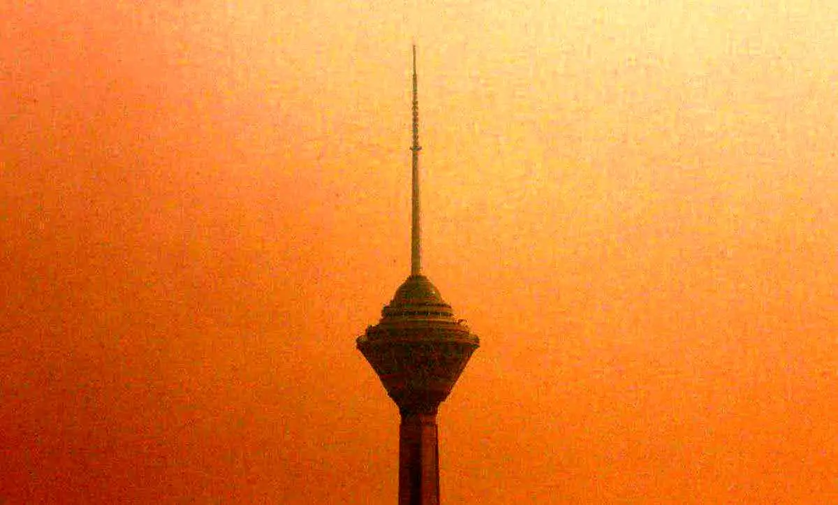 تهران در وضعیت قرمز/عکس