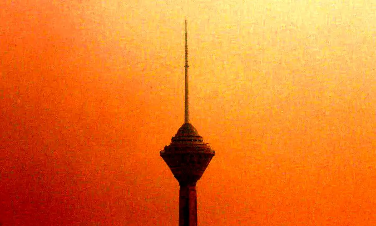 تهران در وضعیت قرمز/عکس