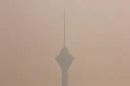 تهران در وضعیت قرمز/عکس