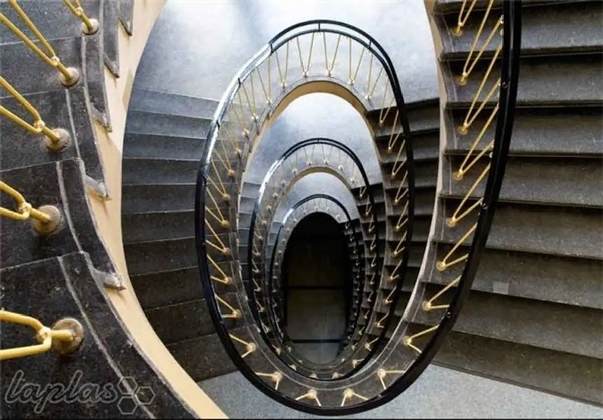 راه‌پله‌هایی عجیب و حیرت‌انگیز /تصاویر