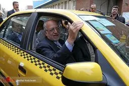 مراسم جايگزيني 40هزار تاكسي فرسوده/تصاویر