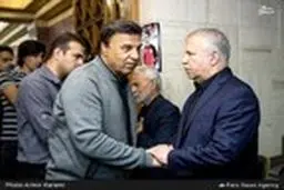 چهره‌های ورزشی در مجلس ختم اولادی/ تصاویر