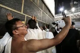 سلفی با خانه خدا/عکس