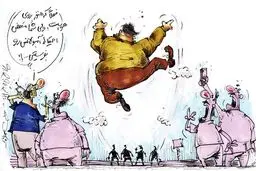کاریکاتور/ پرواز پرویز مظلومی!