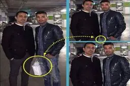 عکسی که نشان می دهد محسن مسلمان سیگاری نیست