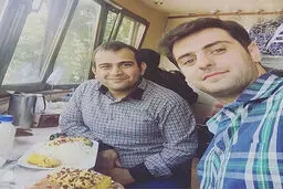 علی ضیا در بازار تهران/ عکس
