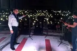 بهنام صفوی برای اصفهانی‌ها خواند/تصاویر
