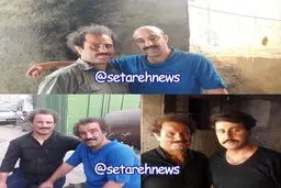 عکسی از نقى معمولى در كنار بدلش