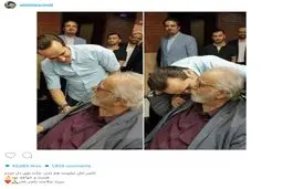 حمايت اينستاگرامى على كريمى  از ناصر ملك مطيعى/عکس