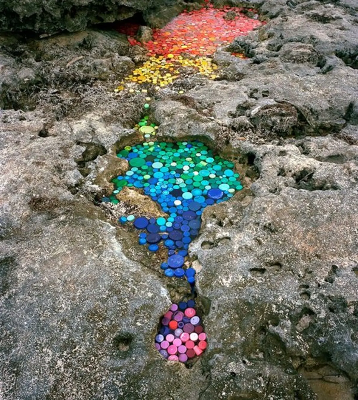 عکس های حیرت آور از هنرنمایی جالب با زباله ها / تصاویر