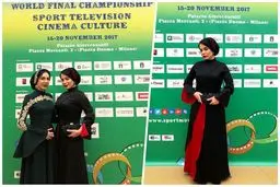 تیپ و لباس عجیب ملیکا شریفی‌نیا در میلان/عکس