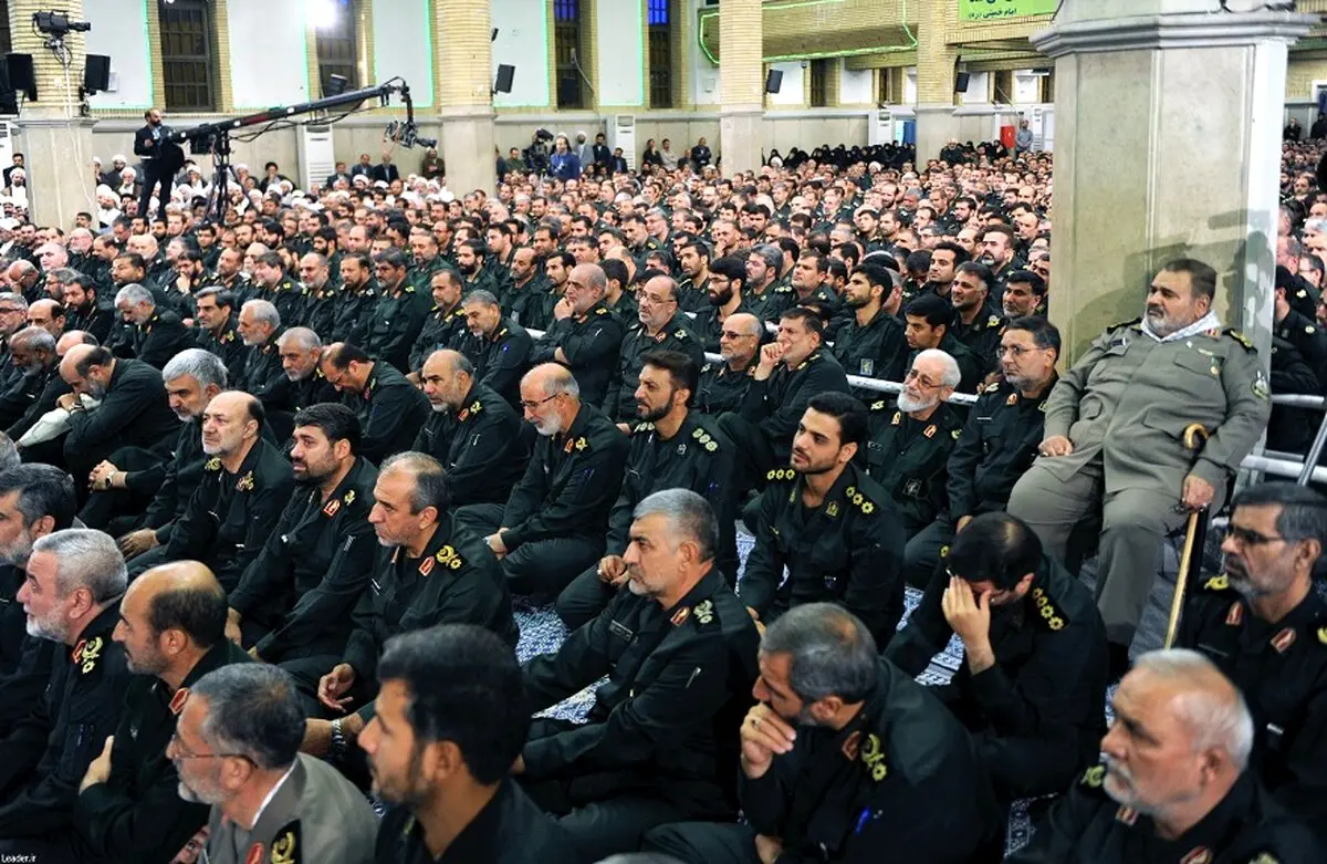 سردار فیروزآبادی در دیدار امروز رهبری/عکس