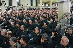 سردار فیروزآبادی در دیدار امروز رهبری/عکس