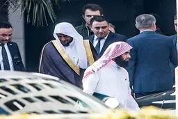 ورود دادستان عربستان به استانبول / تصاویر