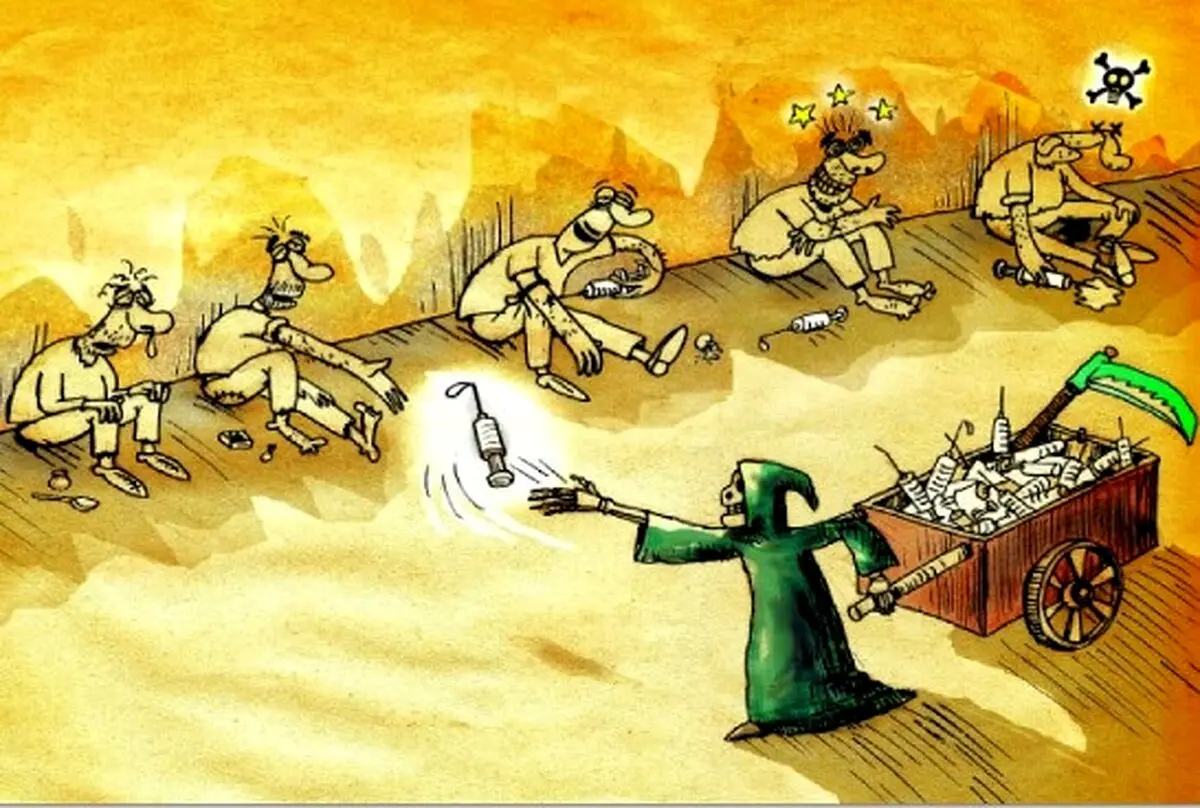 کاریکاتور/ بفرمایید ایدز!