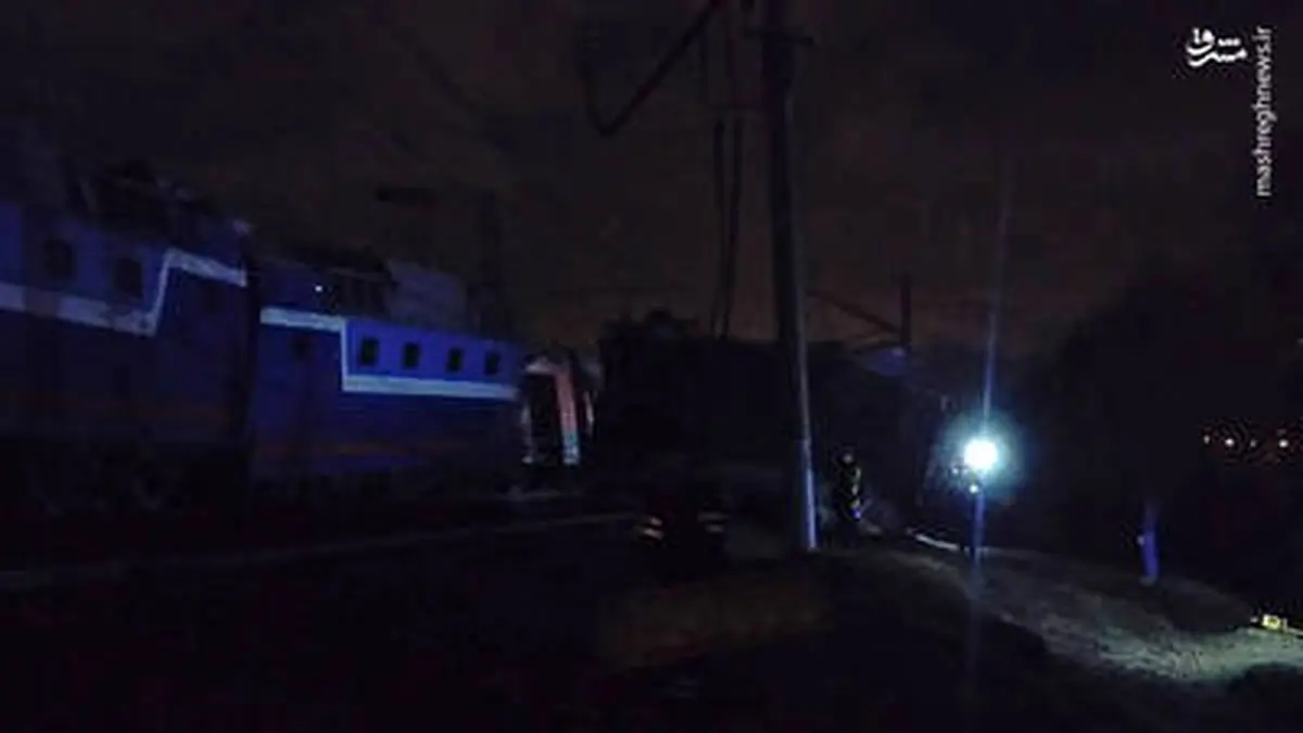 برخورد خونین دو قطار در مسکو/تصاویر