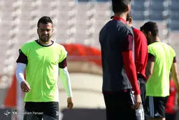 حواشی تمرین امروز تیم ملی فوتبال/تصاویر