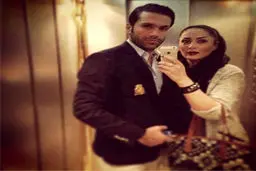 سلفی نیکبخت واحدی و همسرش