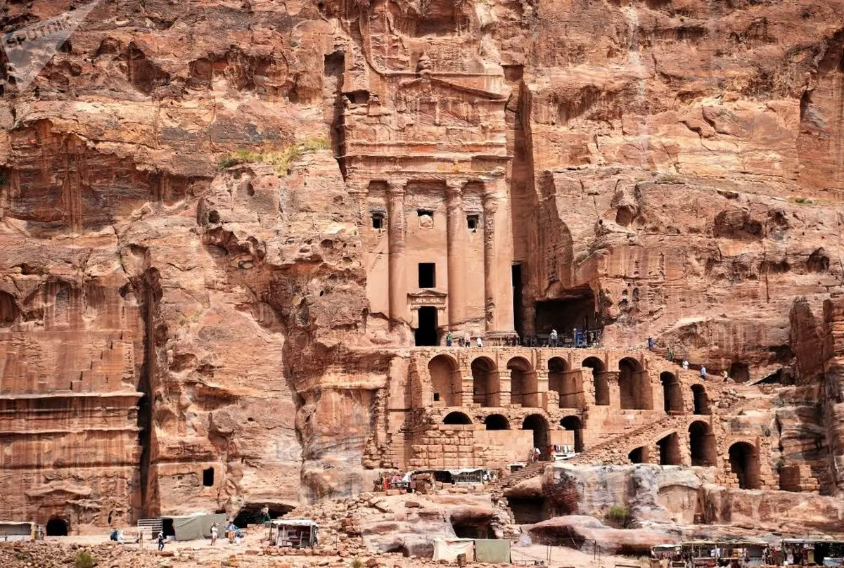 تصاویری از شهر سنگی یکی از عجایب هفتگانه