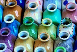 تصاویر خوش آب‌ و رنگ از کارگاه مجسمه سازی