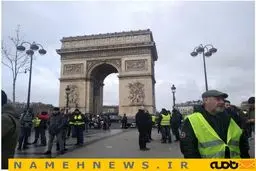 شمار شنبه‌های اعتراضی در فرانسه به عدد یازده رسید/ تصاویر