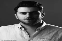 پرتره سیاه و سفید از علی ضیا