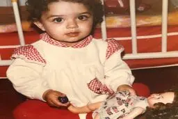 عکس بامزه دهه شصتی شبنم فرشادجو