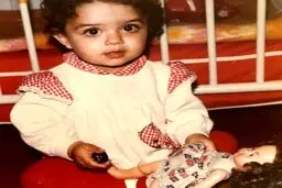 عکس بامزه دهه شصتی شبنم فرشادجو