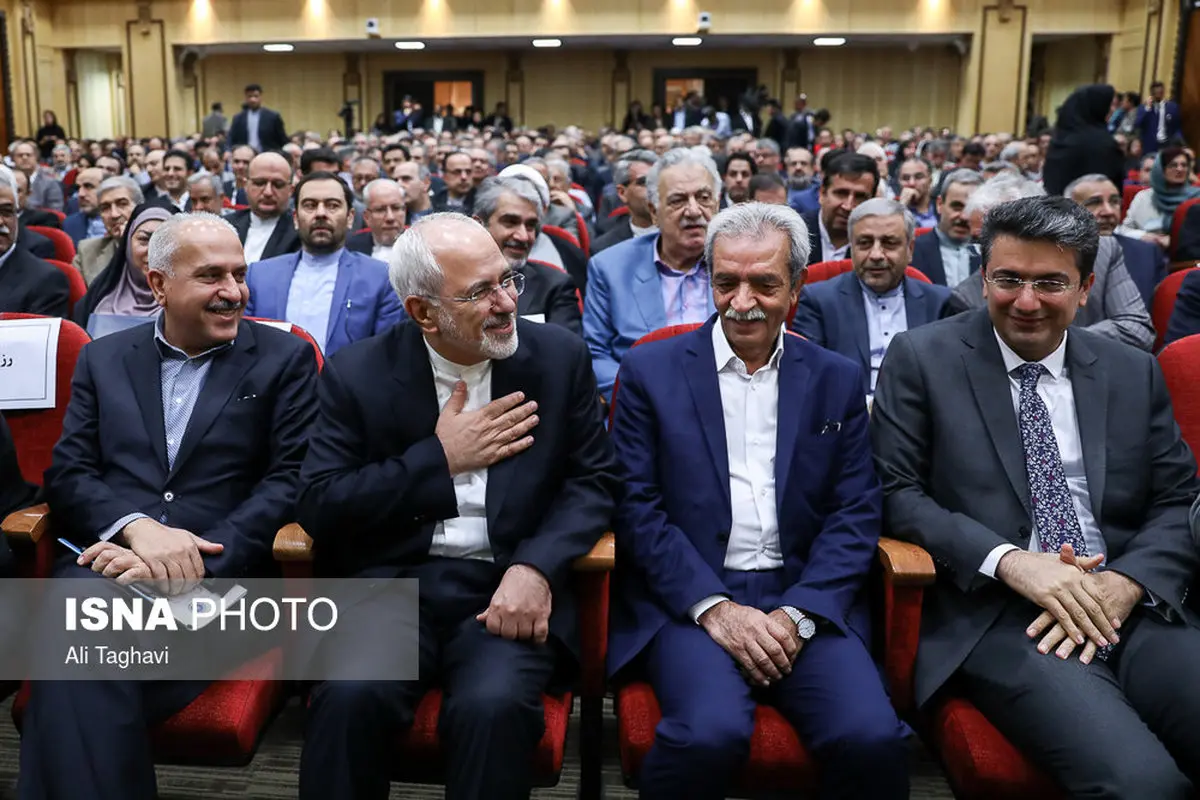 سخنرانی محمدجواد ظریف در بین فعالان بخش خصوصی/تصاویر