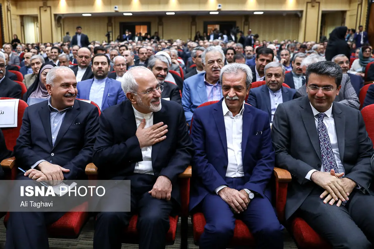 سخنرانی محمدجواد ظریف در بین فعالان بخش خصوصی/تصاویر