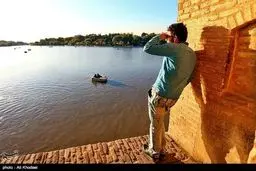 زاینده‌رود زنده شد، اصفهان را بیدار کرد /گزارش تصویری