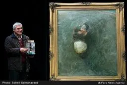 هدیه ایی خاص برای کارگردان «بادیگارد»/عکس