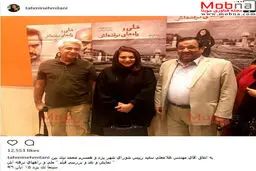 تصویری از کارگردان معروف در کنار همسرش