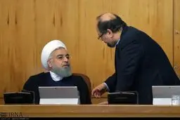 تصاویری از حواشی جلسه هیات دولت در اوضاع نابسامان اقتصادی