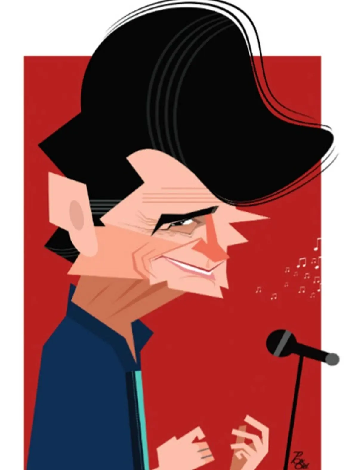 محمدرضا شجریان! / کاریکاتور