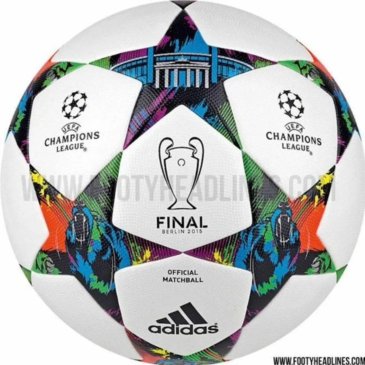 توپ فینال جام باشگاه‌های اروپا چه شکلی است؟/عکس