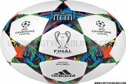 توپ فینال جام باشگاه‌های اروپا چه شکلی است؟/عکس