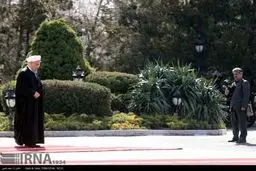 استقبال رسمی از رئیس جمهوری ویتنام در سعدآباد/ تصاویر