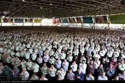 حاشیه‌های تصویری نماز جمعه تهران