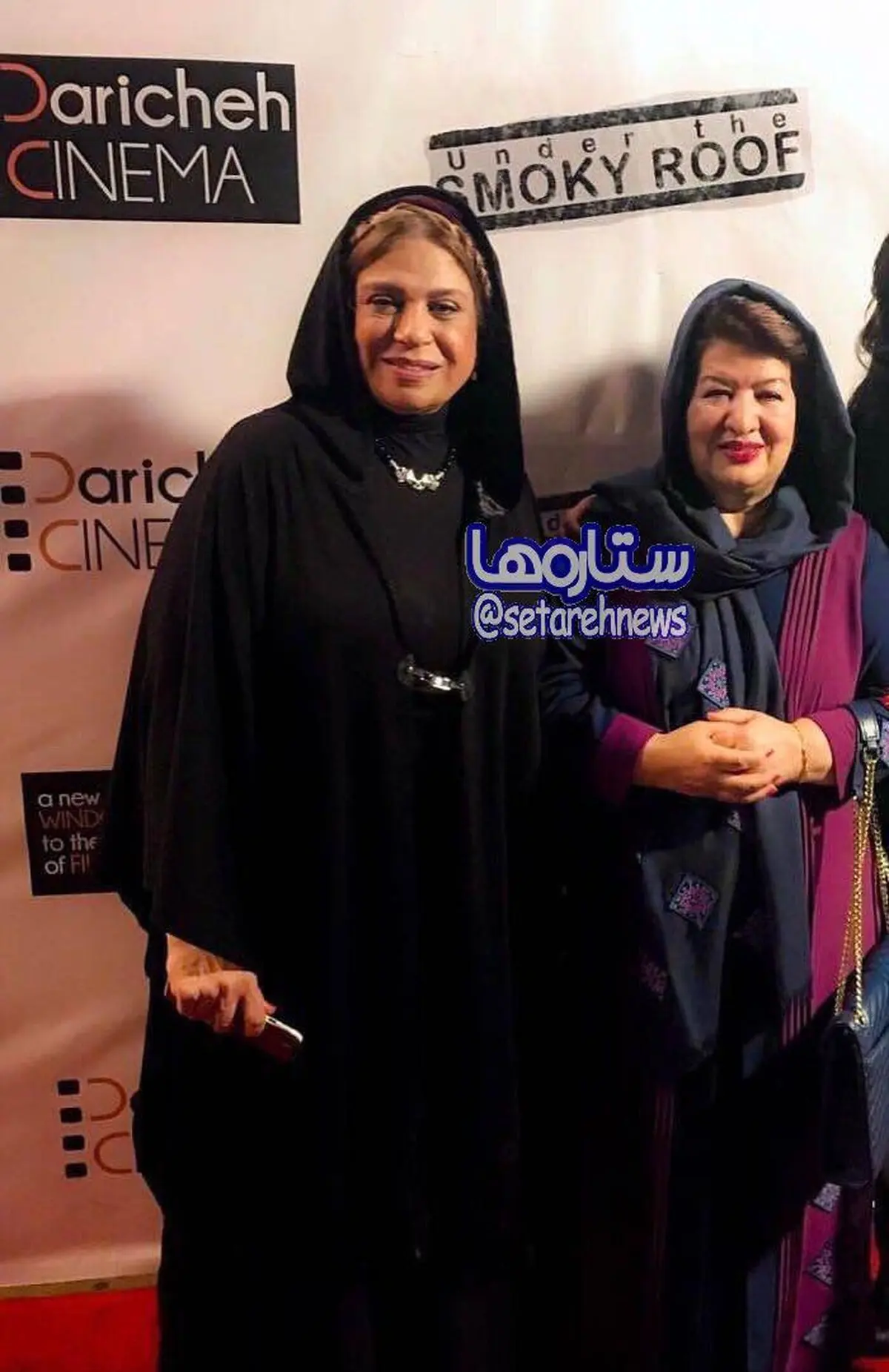 پوران درخشنده و گوهر خيرانديش در لس آنجلس/عکس