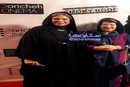 پوران درخشنده و گوهر خيرانديش در لس آنجلس/عکس