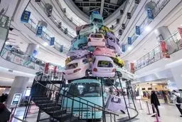 عجیب‌ترین درخت کریسمس /عکس