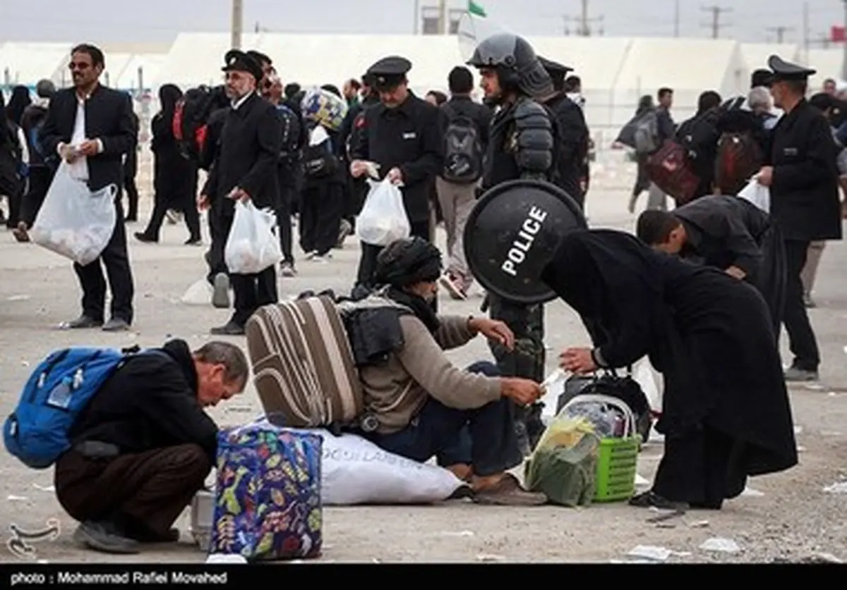 بلاتکلیفی زائران حسینی در مرز مهران/تصاویر