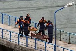 اجساد جانباختگان حادثه هواپیمای روسی/تصاویر