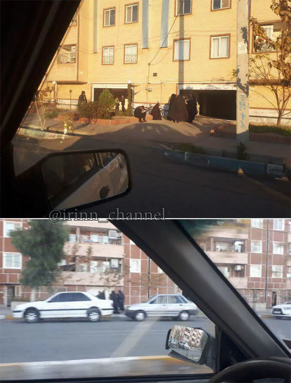 پس لرزه ها، مردم کرمان را به خیابان کشاند/عکس