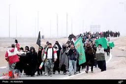 حواشی پیاده روی زائران حرم رضوی/تصاویر