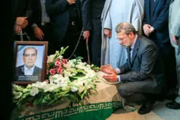 مراسم تشییع پیکر مرحوم آقایی در محل تالار آفتاب مجلس شورای اسلامی/تصاویر