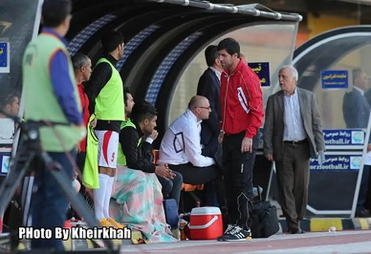 عصبانیت کریم باقری از صادقیان/تصاویر